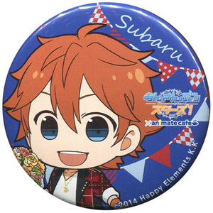 Subaru Akehoshi Ensemble Stars! Trading Can Badge 2nd Anniversary Ver.(A) animate cafe Limited Tin Badge [USED]