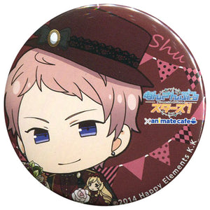 Shu Itsuki Ensemble Stars! Trading Can Badge 2nd Anniversary Ver.(B) animate cafe Limited Tin Badge [USED]