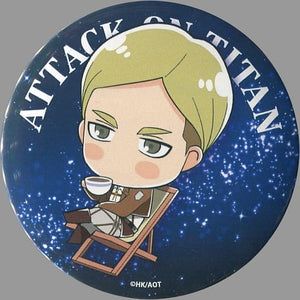 Erwin Smith Attack on Titan in The Dome -Starry Sky of Soldiers- Can Badge [USED]