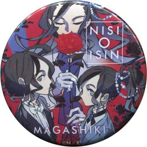 Magashiki Zerozaki Trading Can Badge Ishin Nishio Daijiten Limited Can Badge [USED]