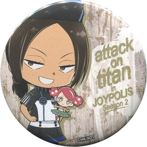 Ymir Attack on Titan Can Badge Ver.2 Attack On Titan in Joypolis -Season2- Limited Can Badge [USED]