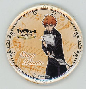 Shoyo Hinata Haikyu!! Trading Can Badge Concert 2017 Limited Can Badge [USED]