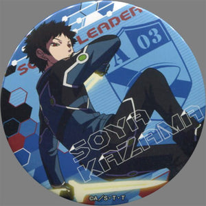 Soya Kazama World Trigger Dodeka Can Badge Squad Leaders Border Ikebukuro Branch & Hakata Branch Limited Can Badge [USED]