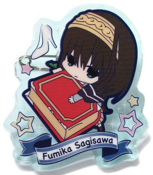 Fumika Sagisawa THE IDOLM@STER Cinderella Girls Clear Clip Badge Ver.Cool Badge [USED]