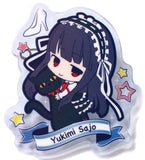 Yukimi Sajo THE IDOLM@STER Cinderella Girls Clear Clip Badge Ver.Cool Badge [USED]