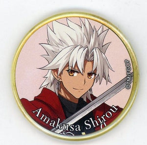 Ruler/Shiro Amakusa Fate/Grand Order Spirit Origin Summon Can Badge Event Servant Limited Fes. 2017 2nd Anniversary Limited Can Badge [USED]