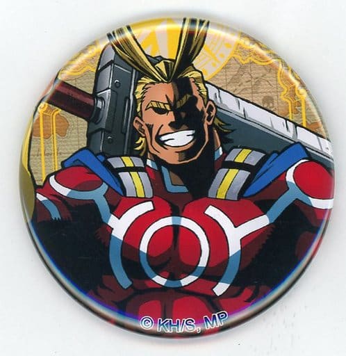 My Hero Academia All Might Trading Can Badge Special Event My Hero Academia U.A. Cultural Festival Exclusive Buttons [USED]