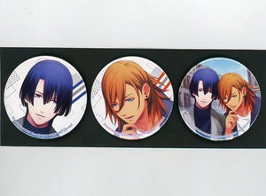 Masato Hijirikawa Ren Jinguji Uta no Prince Sama: Amazing Aria Sweet Serenade Love Can Badge Broccoli Official Store Limited PS Vita Software Bundled Bonus Set of 3 Tin Badge [USED]