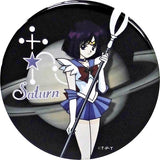 Sailor Saturn Sailor Moon Can Badge TeNQ Special Exhibition Over The Sailor Moon Uchu e no Shotai Limited Can Badge [USED]