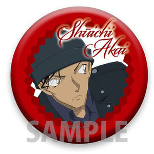 Shuichi Akai Name in Romaji Detective Conan Can Badge Collection Vol.2 Can Badge [USED]