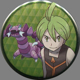 Aaron Drapion Pokemon Can Badge Collection Sinnoh Edition Pokemon Center Limited Tin Badge [USED]