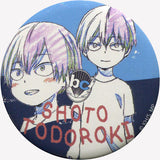 Shoto Todoroki Childhood Ver. Secret My Hero Academia 56mm Can Badge Group A Bunbogu Cafe animate Antenna Shop Limited Can Badge [USED]