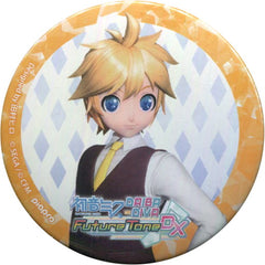 Len Kagamine Adolescence Night VOCALOID Can Badge Vol.2 Daiba De Diva Future Tone DX Limited Tin Badge [USED]