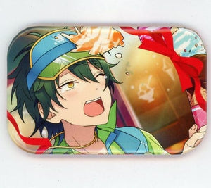 Mika Kagehira Ensemble Stars! Valentine Marukaku Can Badge 2017 Ver. Tin Badge [USED]