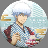 Gintoki Sakata Gintama Trading Can Badge animate cafe Limited Can Badge [USED]