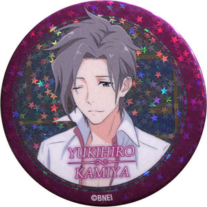 Yukihiro Kamiya Hologram THE IDOLM@STER SideM Trading Can Badge Vol.1 The IDOLM@STER Tokyu Hands Limited Tin Badge [USED]