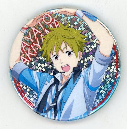 Hayato Akiyama Hologram THE IDOLM@STER SideM Trading Can Badge Vol.3 iDOLM@STER X Tokyu Hands Limited Tin Badge [USED]
