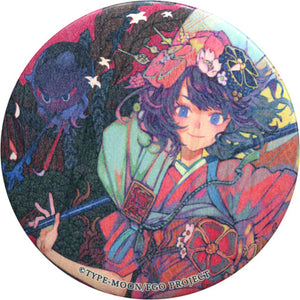 Foreigner/Katsushika Hokusai Fate/Grand Order 75mm Japanese Paper Style Can Badge Mizube o Irodoru Edo Matsuri Limited Can Badge [USED]