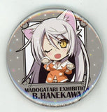 Black Hanekawa Puella Magi Madoka Magica x Monogatari Series Collection Can Badge MADOGATARI Exhibition Limited Can Badge [USED]