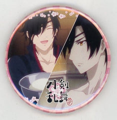 Shokudaikiri Mitsutada Touken Ranbu: Hanamaru Original Can Badge Gamers Limited Blu-ray/DVD Vol.3 Purchase Bonus Tin Badge [USED]