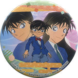 Conan Edogawa Shinichi Kudo Mori Ran Detective Conan Can Badge Ichiban Cafe Conan Chaya Limited Tin Badge [USED]