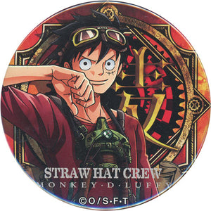 Monkey D. Luffy One Piece Yakara Can Badge Part 11 Engine Can Badge [USED]