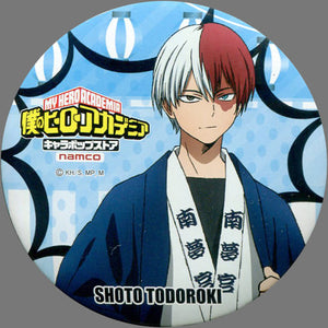 Shoto Todoroki My Hero Academia Can Badge Character Pop Store Limited Tsuyu-Chan no Tomodachi Ippai Fukubiki Garapon 3rd Prize: Dokutoku na Moekata ne Hen Prize Can Badge [USED]