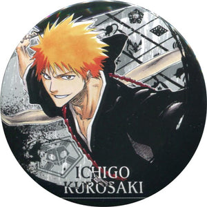 Ichigo Kurosaki BLEACH Collection Can Badge WJ 50th Anniversary Exhibition Ver. Part 1 50th Anniversary Weekly Shonen Jump Exhibition Vol.3 Limited Can Badge [USED]