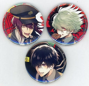 Aiji Mineo Takeru Collar x Malice: Unlimited Can Badge animate Limited PS Vita Software Bundled Bonus Set of 3 Can Badge [USED]