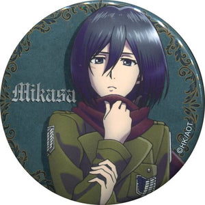 Mikasa Ackerman Attack on Titan Character Badge Collection Anime Key Frame Exhibition Attack on Titan Animation Gallery Limited Badge [USED]