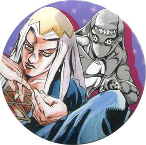 Leone Abbacchio Purple JoJo's Bizarre Adventure Part 5: Golden Wind Collection Can Badge Hirohiko Araki Original Art Exhibition JOJO Ripple of Adventure Limited Can Badge [USED]