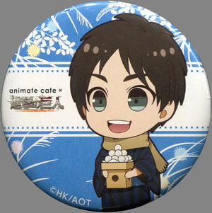 Ellen Yeager Attack on Titan Season 3 Trading Can Badge Group A animate cafe Limited Can Badge [USED]