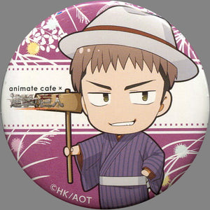 Jean Kirstein Attack on Titan Season 3 Trading Can Badge Group A animate cafe Limited Can Badge [USED]