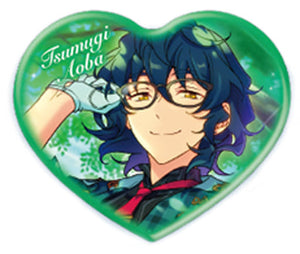 Tsumugi Aoba Ensemble Stars! Heart Can Badge Vol.2 Tin Badge [USED]