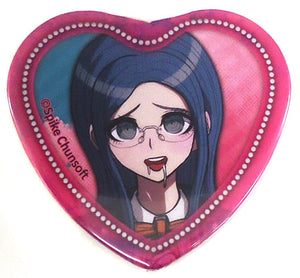 Tsumugi Shirogane Danganronpa Blushing Heart Can Badge Collection New Danganronpa V3 Ver. Danganronpa 8 in Nanja Town 8th Anniversary! Zenin Zetsubo Limited Can Badge [USED]