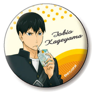 Tobio Kageyama Full Color Can Badge Haikyu!! Can Badge Collection Can Badge [USED]