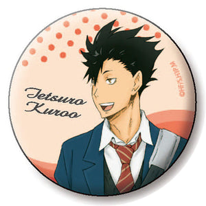 Tetsuro Kuroo Full Color Can Badge Haikyu!! Can Badge Collection Can Badge [USED]