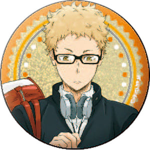 Kei Tsukishima Glitter Can Badge Haikyu!! Can Badge Collection Can Badge [USED]