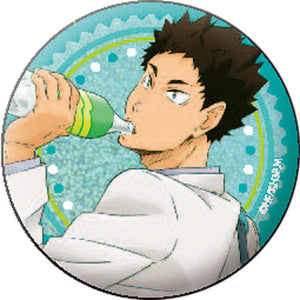 Hajime Iwaizumi Glitter Can Badge Haikyu!! Can Badge Collection Can Badge [USED]