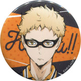 Kei Tsukishima Haikyu!! 44mm Can Badge J-World Tokyo Limited Mini Attraction Beware of Sold Out! Sakanoshita Shoten Part-Time Job Experience Star Prize Can Badge [USED]