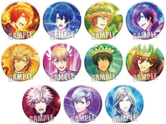 Sho Kurusu, etc. Uta no Prince Sama Shining Live Trading Can Badge Odorokiman Another Shot Ver. All 11 Types Set Tin Badge [USED]