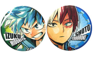 Izuku Midoriya Shoto Todoroki JF2019 Limited Ver. My Hero Academia Collection Can Badge Jump Festa 2019 Limited Set of 2 Can Badge [USED]