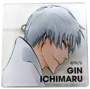 Gin Ichimaru BLEACH WJ50th Anniversary Acrylic Badge Collection Jump Festa 2019 Limited Badge [USED]