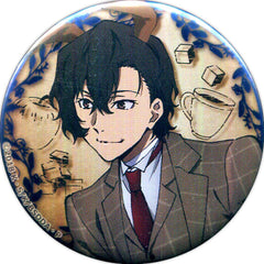 Osamu Dazai Bungo Stray Dogs Dead Apple Tea Party in The Fog Jewel Can Badge Princess Cafe Limited Tin Badge [USED]