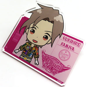 Yukihiro Kamiya THE IDOLM@STER SideM Official Produce Badge 4th Stage TRE＠SURE GATE Limited Badge [USED]