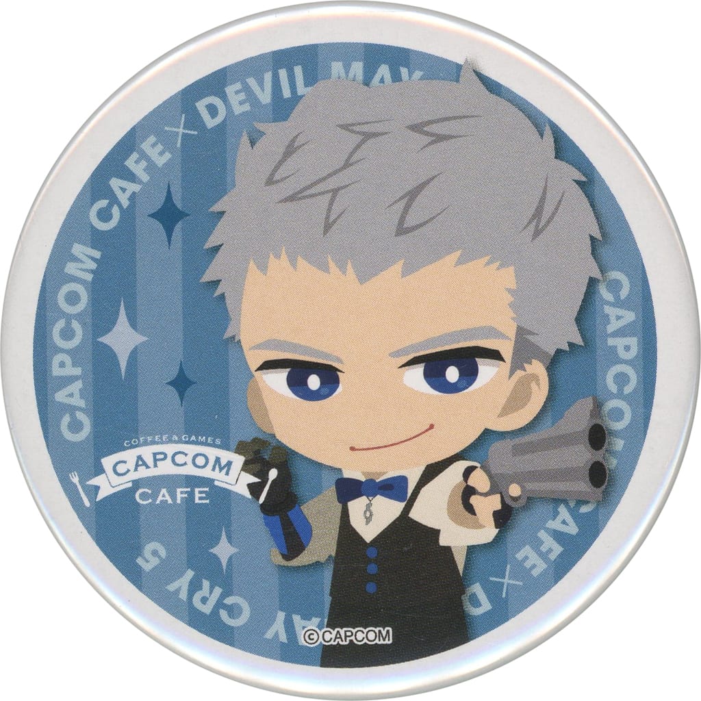Devil May Cry 5 Nero Upper Body Can Badge Capcom Cafe Limited Buttons [USED]