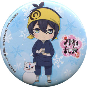 Mikazuki Munechika Zoku Touken Ranbu Hanamaru Four Seasons Collection Winter Trading Can Badge Animejapan 2019 Limited Can Badge [USED]