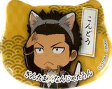 Isao Kondou Gintama Cat Shaped Can Badge Collection Gintama Namja Town 2019 Ghost Story Welcome Gintama Ryokan Limited Can Badge [USED]