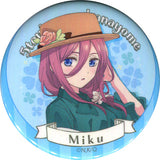 Miku Nakano The Quintessential Quintuplets Blind Can Badge Early Summer Ver. Pop Up Shop in Shinjuku Marui Annex Vol.2 Limited Can Badge [USED]