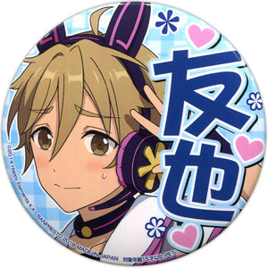 Tomoya Mashiro Ensemble Stars! Torucolle Support Can Badge 4th Vol.3 Tin Badge [USED]